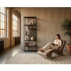 REGAŁ NA KSIĄŻKI METALOWE   RNK-186